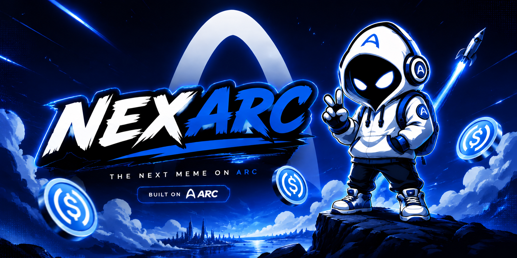 NEXARC — The Next Meme on ARC banner artwork